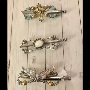 Lilla Rose NWOT Set of 3 Flexi Hair Clips